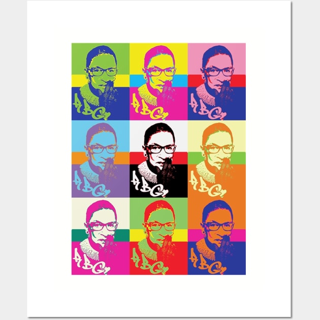 The Notorious RBG Wall Art by skittlemypony